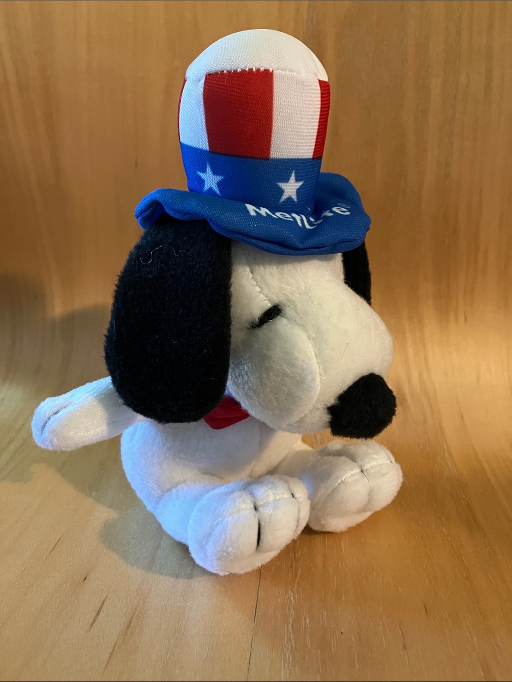 Peanuts Snoopy Uncle Sam Metlife Promotional Plush